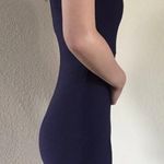 Windsor dark blue plunge bodycon cocktail dress Photo 1