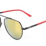 FILA Unisex Semi-Matte Black Sunglasses Photo 0