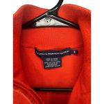Ralph Lauren Golf Orange Zip Up Fitted Long Sleeve Sweater With Pockets Photo 3