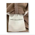 DBLJU by Jiniy Scrunch Dress Size XL NWT Tan Photo 3