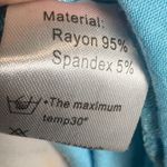 White floral kimono and sky blue dress size medium Photo 6