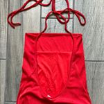 Lucy in the Sky Red Mini Dress Photo 4