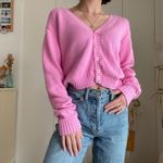 Brandy Melville  Bubblegum Pink Billie Sweater Photo 1
