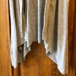 Eyeshadow Grey Sequin Flyaway asymmetrical Vest Photo 2