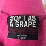 Soft As A Grape Cape Cod SPELLOUT mini Skirt PINK XL Casual Stretch Drawstring Y2K BEACH RESORT Photo 4