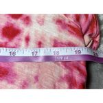 LuLaRoe Olive Shirt Womens Size Large Pink White Tie Dye Look Tulip Sleeves Photo 6