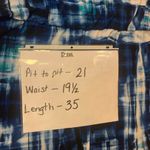 Calvin Klein  Mini 14 Blue and White Sleeveless Dress zip back Tank Style Wrap Photo 3