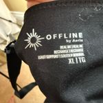 Aerie Offline by  XL Real Me Recharge Least Support Size XL Black Activewear Photo 2