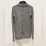 Lululemon Post Practice Cardigan Sweater in Ghost/Black size 4 Photo 7