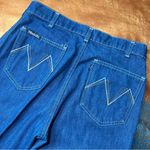 Levi's Vintage Levi’s movin on Blue Denim flare leg Jeans size 31x34 embellished disco Photo 2