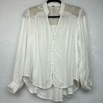 Free People Boho Peasant Blouse Size XSmall Photo 0