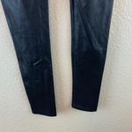 Spanx faux leather black leggings sz M moto Halloween costume grunge goth casual Photo 4