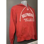 Vineyard Hoodie Womens Small Hollywood Beach Pullover Sweatshirt Vintage W Red Photo 1