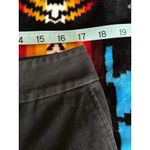 Jones Of New York Straight Black Pants Mid Rise Button Zip Pocket Size 12 Photo 5