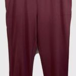 LOGO By Lori Goldstein LOGO Lounge by Lori Goldstein Petite Jogger Pant Rum Rasin A451274 NWT Sold Out Photo 0