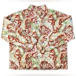 MELLODAY NWT  Quilted Paisley Print Boho Coat Photo 3