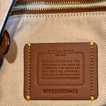 Coach Auth North Tote In Colorblock Leather Green Photo 11