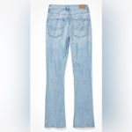 American Eagle 90’s bootcut distressed knees light wash comfort waist jeans 2reg Photo 4