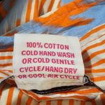 Gretchen Scott Womens Blue‎ Orange Long Sleeve Shirt Dress XL Photo 4