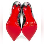 Christian Louboutin  Hot Chick 100mm Patent Starlight Heel Neon Pumps Siz… Photo 7