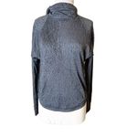 Lululemon  pick up the pace spray luon hoodie blue black sz 2 Photo 1