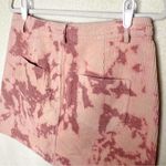 Le lis  Tie Dye Print Corduroy Mini Skirt Pink Size Large Club Concert Y2K New Photo 8