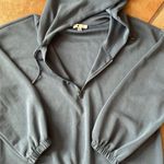 Cable & Gauge  blue Modal 1/4 zip hoodie size XXL Photo 4