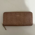 Kate Spade  Joeley Rose Gold Glitter Continental Zip Around Wallet Large Photo 2