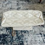 Betsey Johnson NWT Gold & White Purse Photo 5