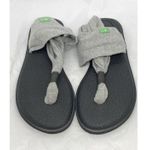 Sanuk  Yoga Sling 2 Gray Comfy Sandals Women’s Size 6 EUC Photo 2
