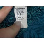 Cachet Vintage Shiny Emerald Nightgown and Robe Set Large No Belt Green Photo 12