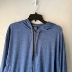 Free Country Blue Heathered Full Zip Hoodie Sweatshirt Jacket Size Medium Photo 1