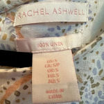 Rachel Ashwell  Women’s Paisley 100% Linen Sleeveless Shift Dress Size Small S Photo 8