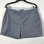 Old Navy Grey Everyday Short Summer Closet Staple Cotton Women Size 10 Photo 0