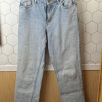 Abercrombie & Fitch Light Curve Love 90’s Straight Low-Rise Jeans - Size - 26 Photo 0