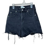 Princess Polly Black High Rise Shorts Size 2 Photo 0