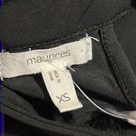 Maurice's Maurice’s XS black jumper button back sheer lace crochet front sleeveless NWT Photo 8