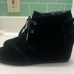 Toms Colette Wedge Ankle Boot Black Photo 2