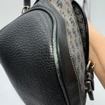 Dooney & Bourke Dooney Bourke Signature Canvas Leather Trim Flap Crossbody Bag Purse Photo 10