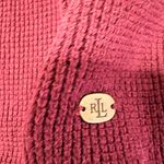 Ralph Lauren  Burgundy Knit Hoodie Photo 4