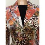 Alberto Makali New. Floral and animal print jacket. Retails $225 Photo 5