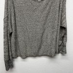 Free People Alana Sweater Womens Large Off Shoulder Slouchy Linen Cotton Boho Photo 8