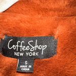 CoffeeShop New York Brown rust Faux Fur Coat Size S women's Photo 2