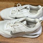 Nike  Cream and White Athletic Shoes Photo 2
