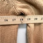 Talbots  Women's Cable Knit Pullover Sweater Brown Medium Fisherman Chunky‎ Photo 7