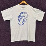 The Rolling Stones  Inked Hot Lips Oversized Band T-Shirt M/L  Photo 0
