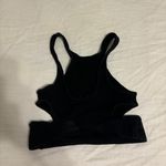 Free People Beach Black Cropped Tank XS Photo 2
