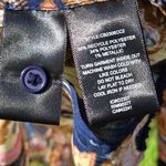 Sanctuary Multicolor Semi Sheer Paisley Sparkle Blouse Size X Small Puff Sleeves Photo 9