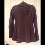Lululemon athletica around Trip “wine” jacket size 10 Photo 9