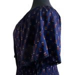 J Gee Free People inspired Blue Paisley Print Boho Dress Size 2X Photo 3